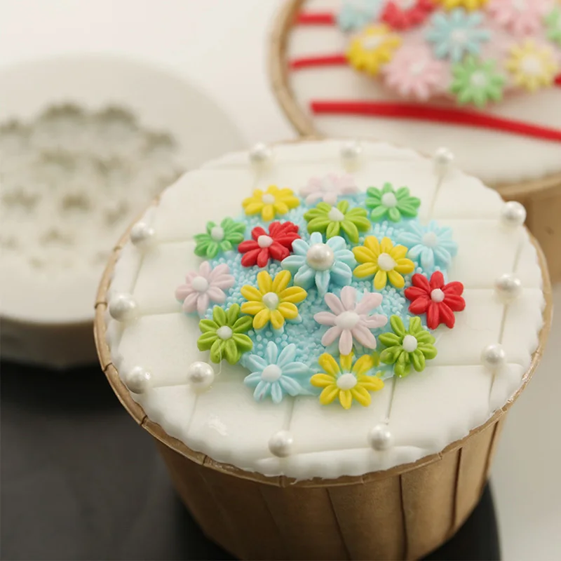 Yueyue Sugarcraft цветок помадка кекс украшения формы торт силиконовые Sugarpaste Конфеты