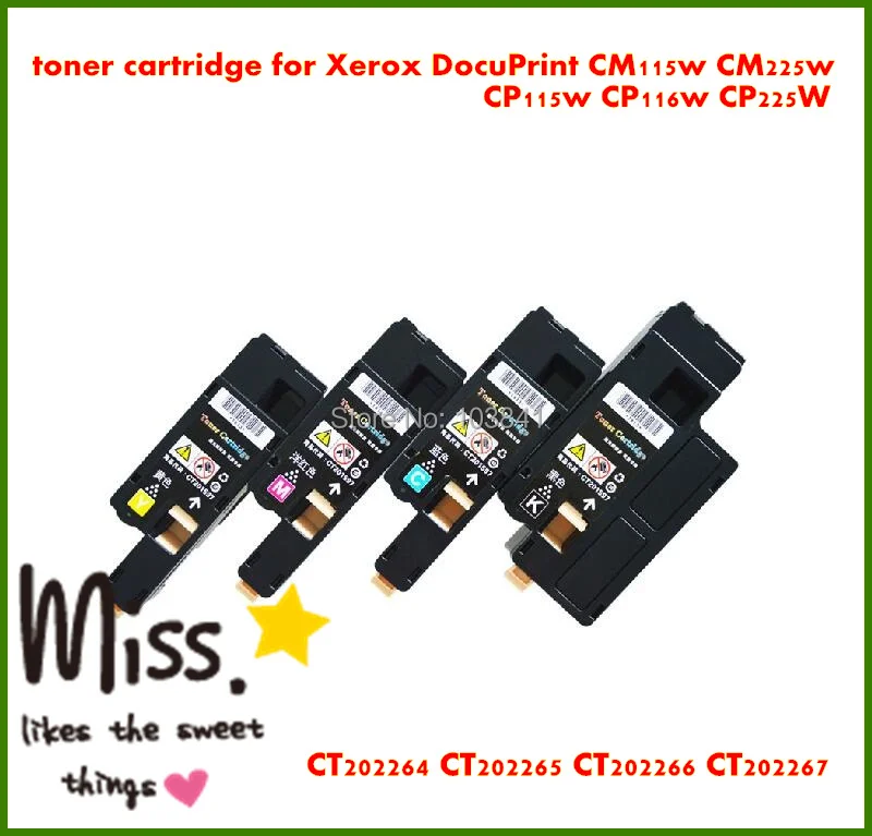 Совместимый тонер картридж для принтера Fuji Xerox DocuPrint CM115w CM115 CM225w CM225 CP115w CP115 CP116w CP116