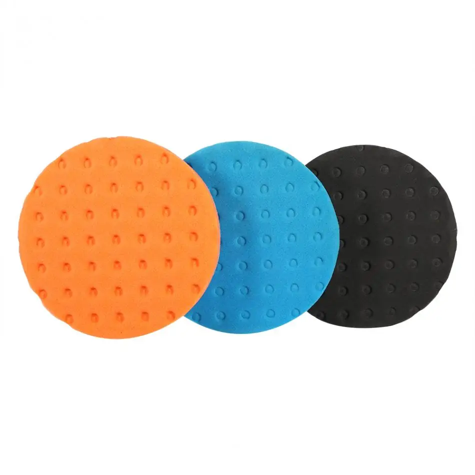 3Pcs 3/4/5/6/7 Inch Smart Washing Polishing Sponge Buffer Pad Set For Car Polisher | Автомобили и мотоциклы