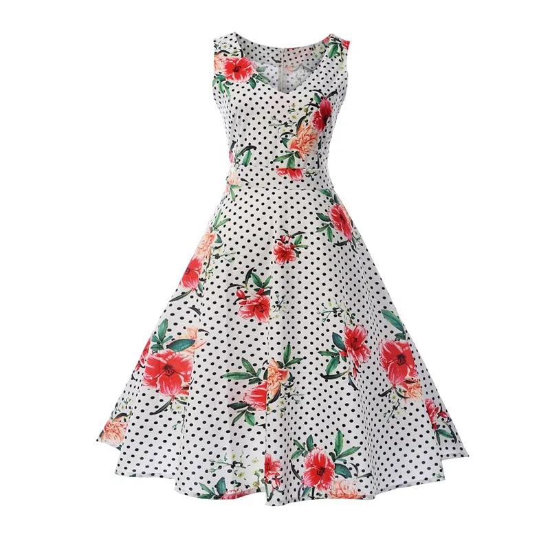 Женские платья в стиле ретро летнее сексуальное винтажное платье 50s Pinup Rockabilly