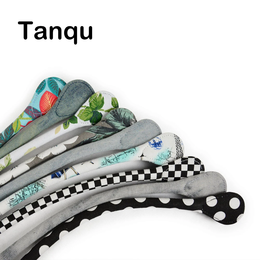 TANQU Короткие Длинные Круглый Холщовый ткани ручка для Obag Classic Mini O Мешок Для женщин