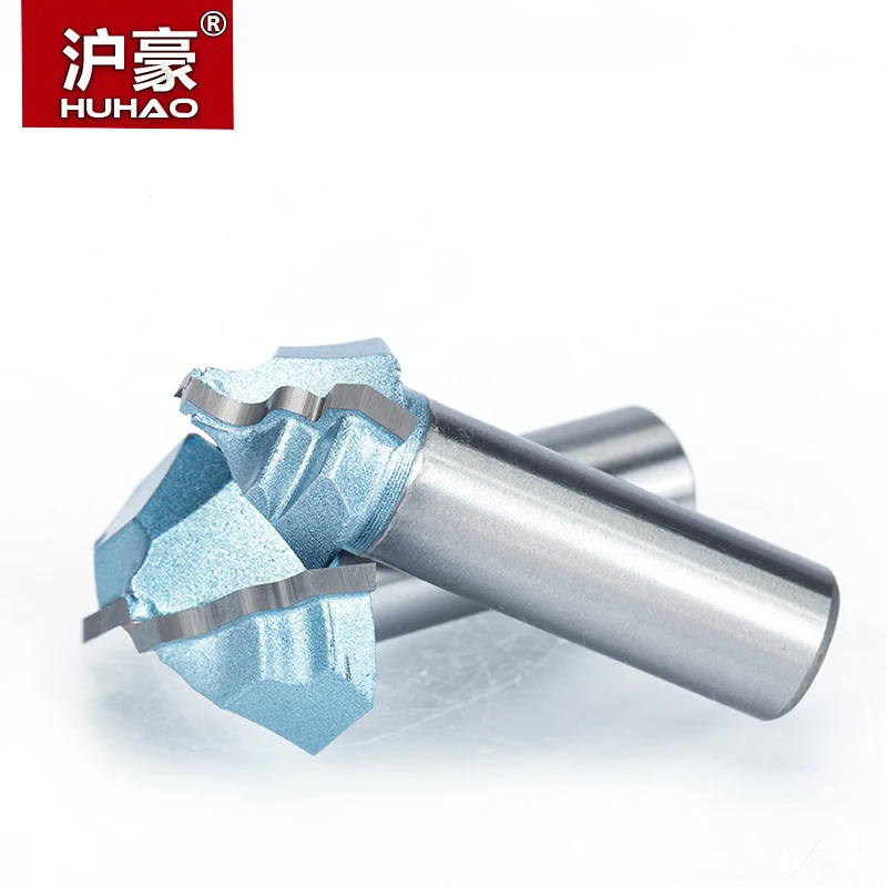 HUHAO 1/2 &quotхвостовик 2 флейты фреза фрезы для дерева Вольфрамовая сталь шкаф двери