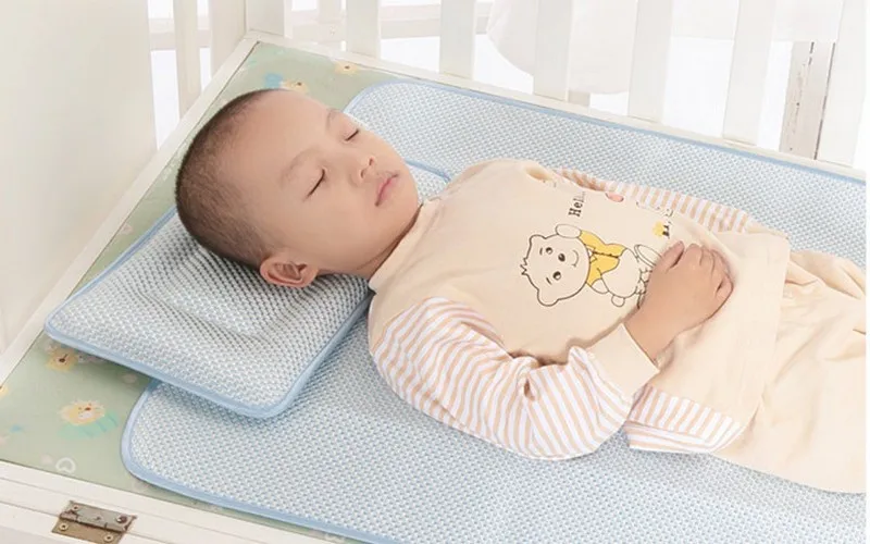 Infant Sleep Prevent Flat Head Positioner Pillow Newborn 3D mesh Baby shapping pillow | Мать и ребенок