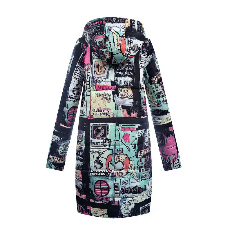 2018 Women Cotton Winter Jacket Long Parka Thick Padded Lining Coat Ladies Plus Size Parkas | Женская одежда