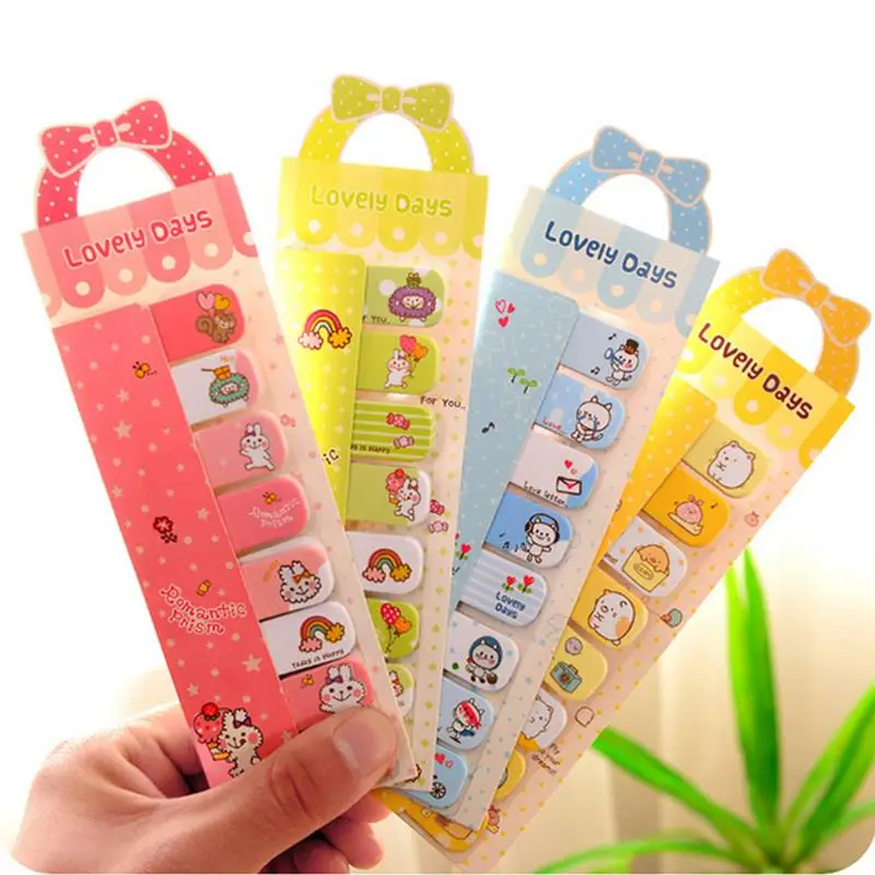 Школьные канцелярские товары Эсколар Papelaria Kawaii бумажный стикер милый бантик