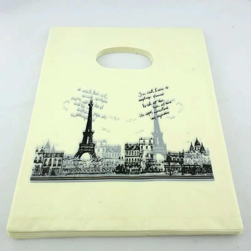 50pcs Plastic Small Pouches Bag Jewelery Wedding Candy Birthday Gift Packing Bags 15x20cm - Цвет: 14