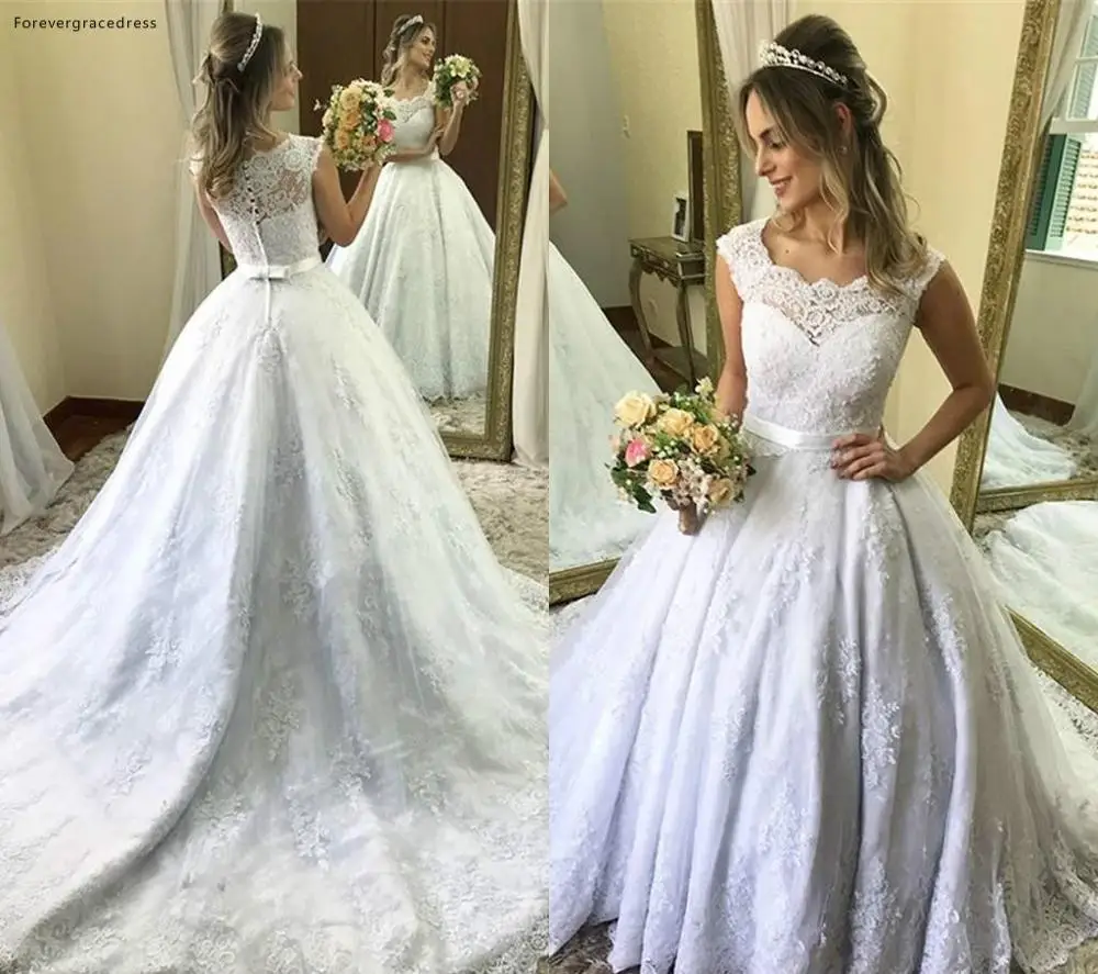 

Винтажные Свадебные платья с рукавами-крылышками 2019 Саудовская Аравия Дубай Свадебные платья с аппликацией больших размеров на заказ