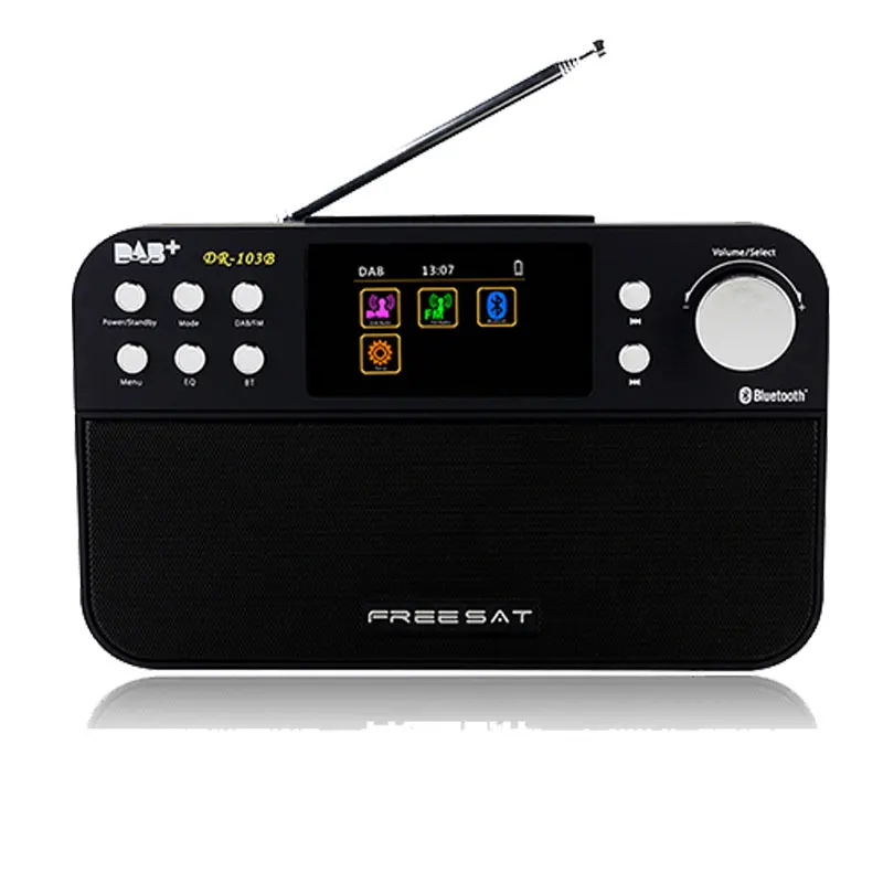 Freesat DR 103B DAB Портативный радиоприемник FM RDS станция TFT цветной дисплей FZC|freesat