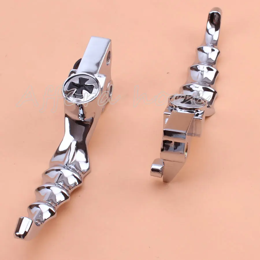 Бесплатная доставка 2 шт. хромированный стальной крестообразный тормозной клатч