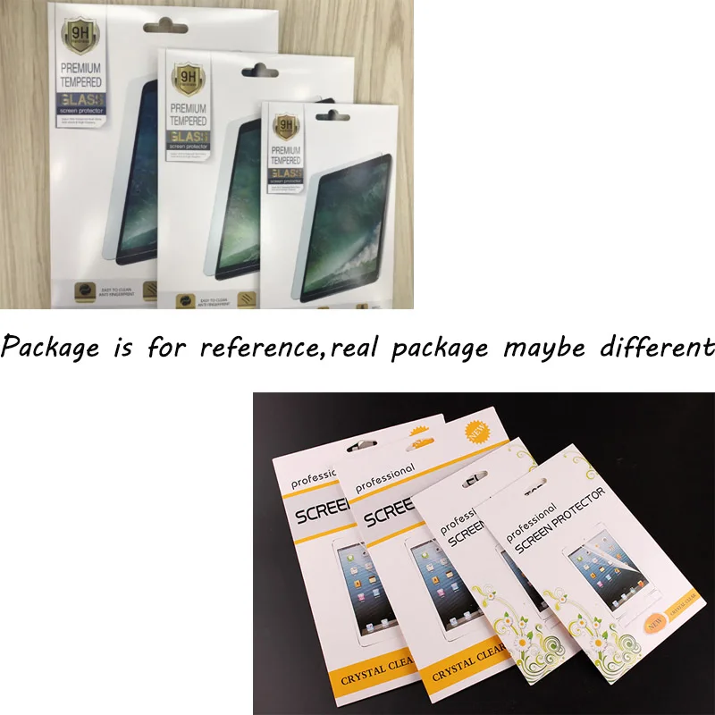50PCS/LOT DHL Free Shipping 9H HD Tempered Glass Screen Film Protector For Ipad Mini5 7.9 Inch 2019 With Package