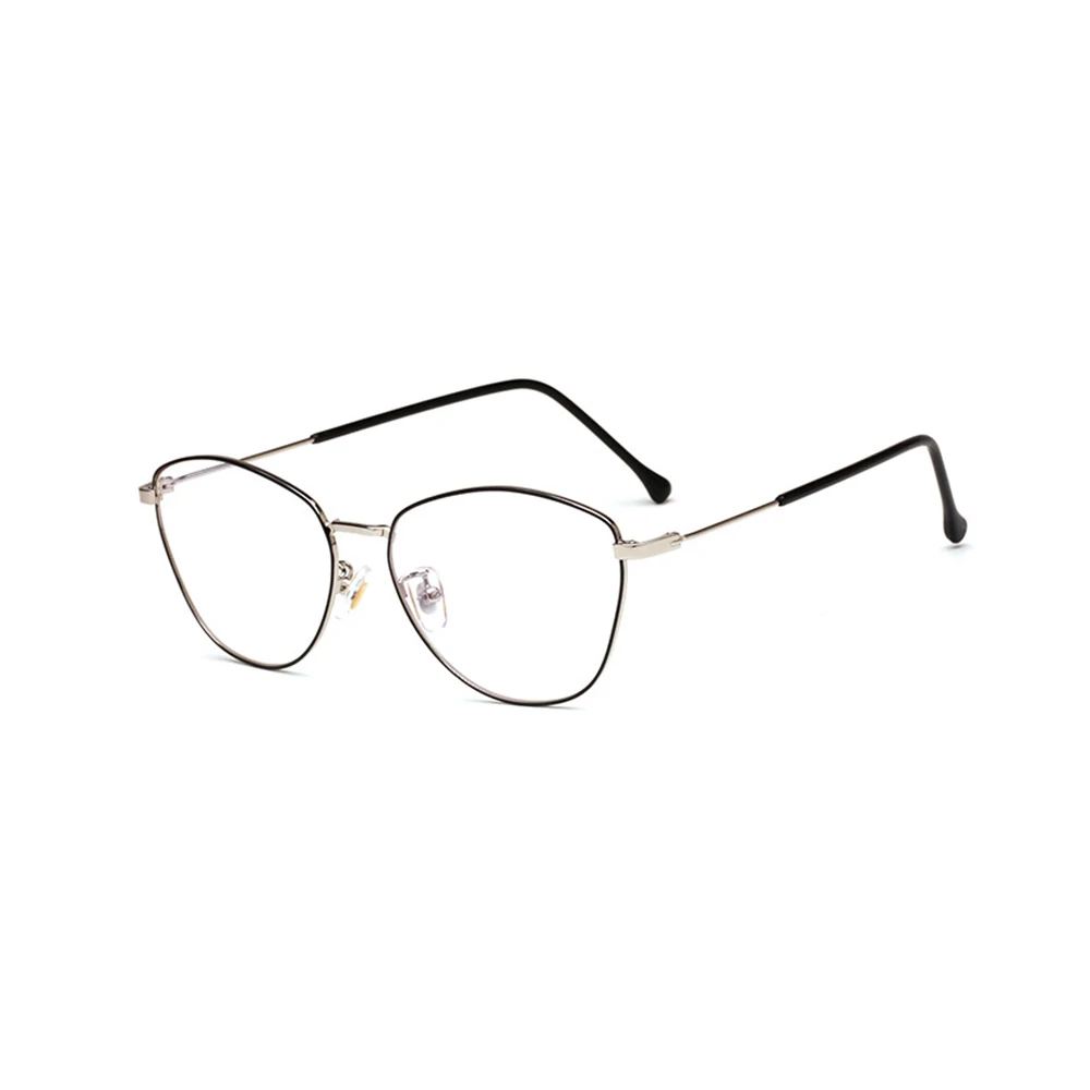 Clear Glasses Frame Retro Metal Polygon Men And Women Tee Eye Specatcles Transparent Classic Eyewear 9057OLO | Аксессуары для