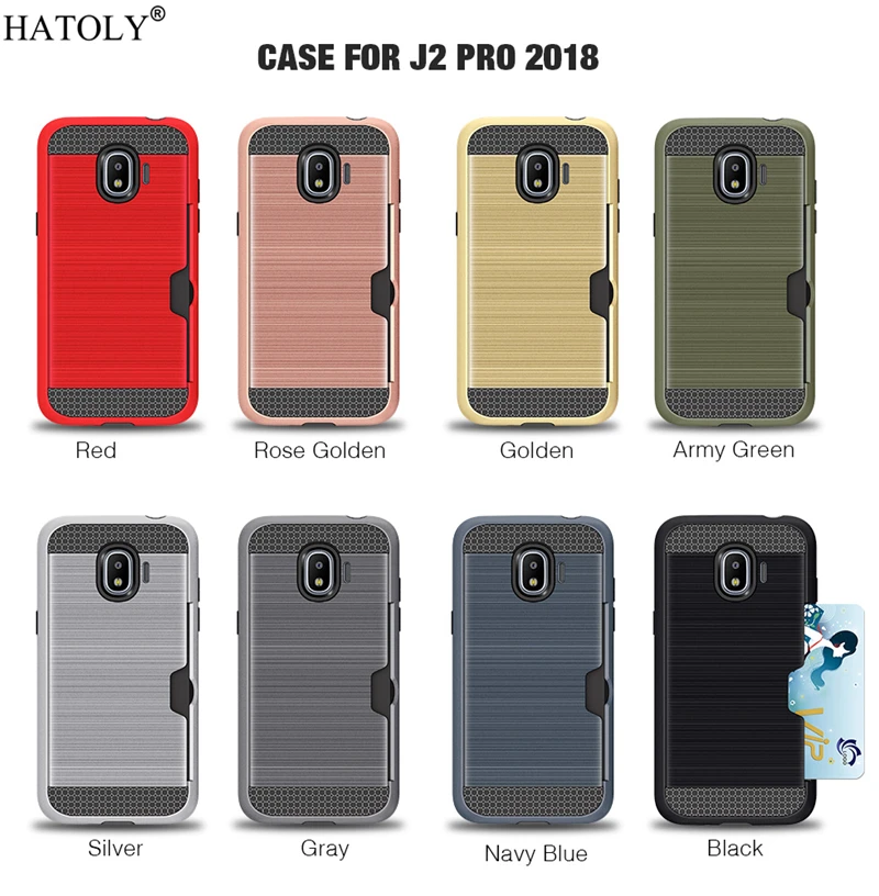 Чехол для Samsung Galaxy J2 Pro 2018 защитный силиконовый резиновый ЖЕСТКИЙ чехол телефона