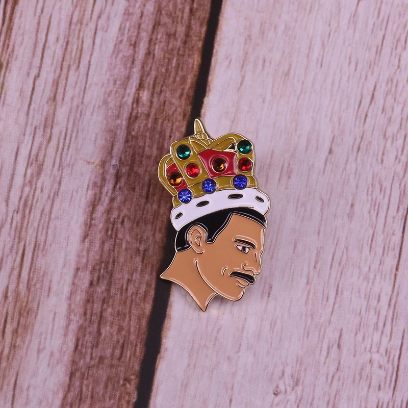 Freddie Меркурий отворот булавка Queen певец значок музыка брошь ЛГБТ искусство
