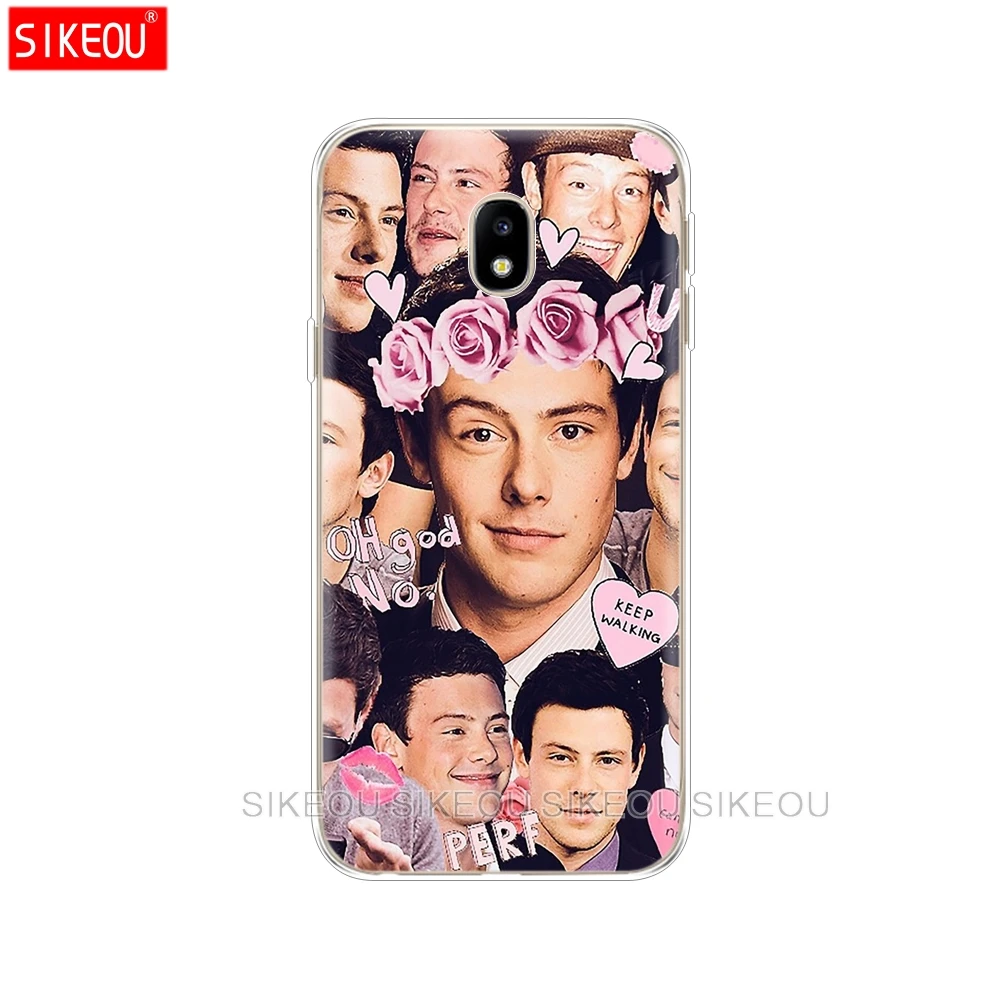 silicone cover phone case for Samsung Galaxy J3 J5 J7 2017 J330 J530 J730 PRO j2 2018 Cory Monteith Glee | Мобильные телефоны и