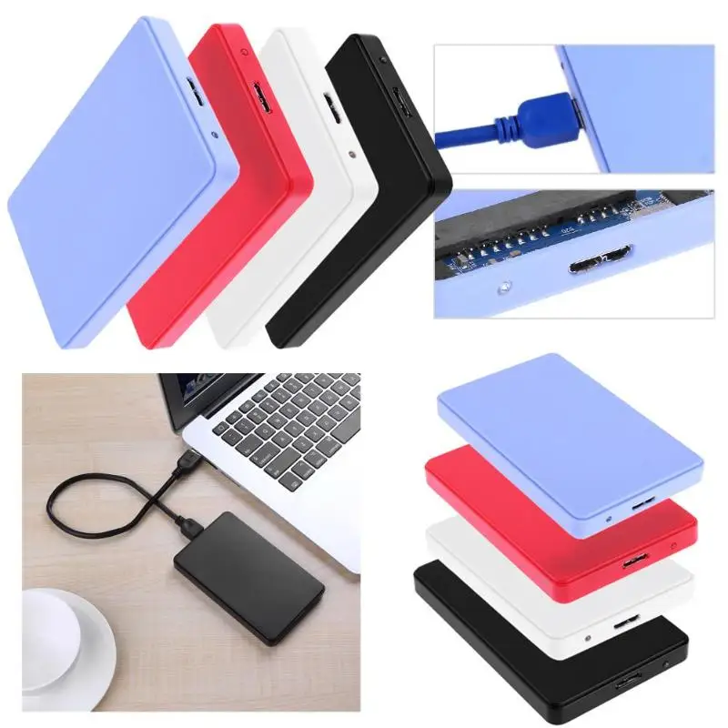 VODOOL 5 Гбит/с 2.5in USB3.0 SATA коробка для жесткого диска 3 ТБ HDD жесткий диск SSD Внешний