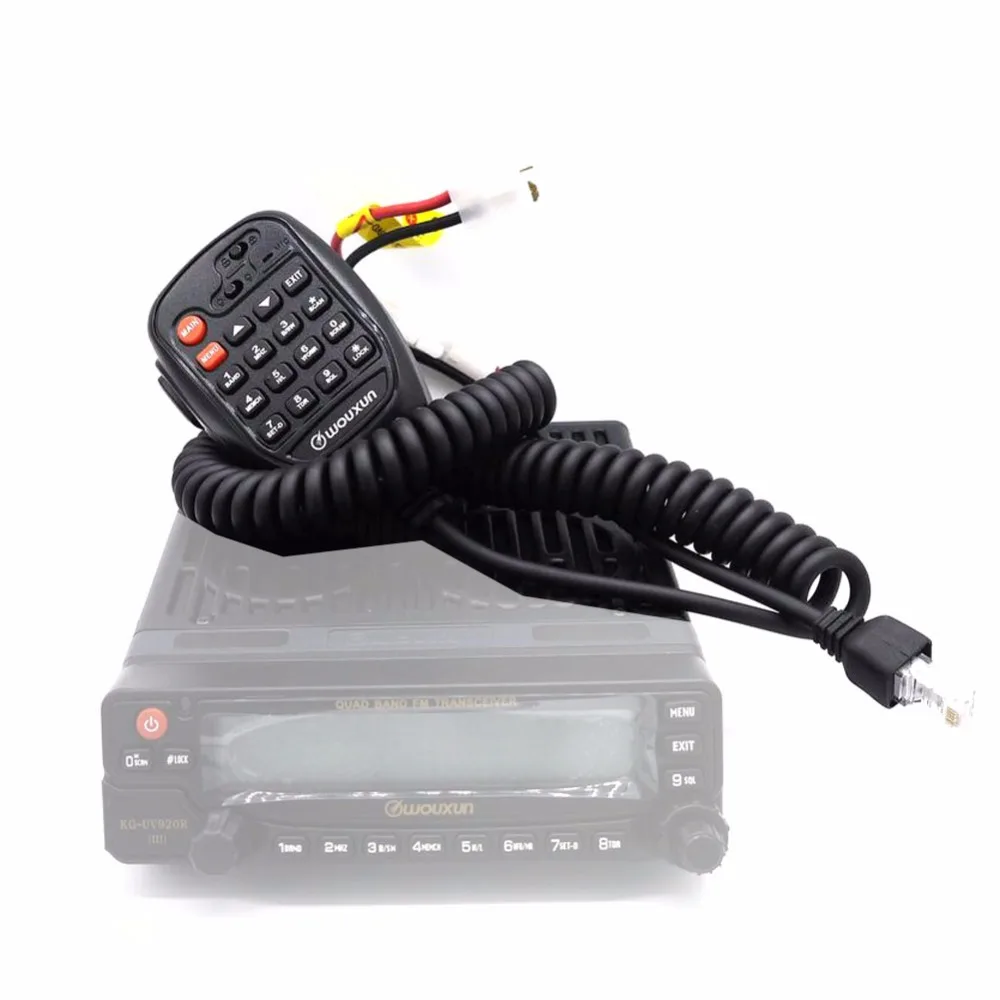 Микрофон мобильный MIC-KGUV950P подходит для Wouxun KG-UV950P UV920R двухстороннее радио |