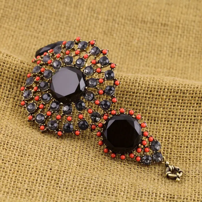 Получения информации об оптовой цене Винтаж широкий браслет обруча короткий