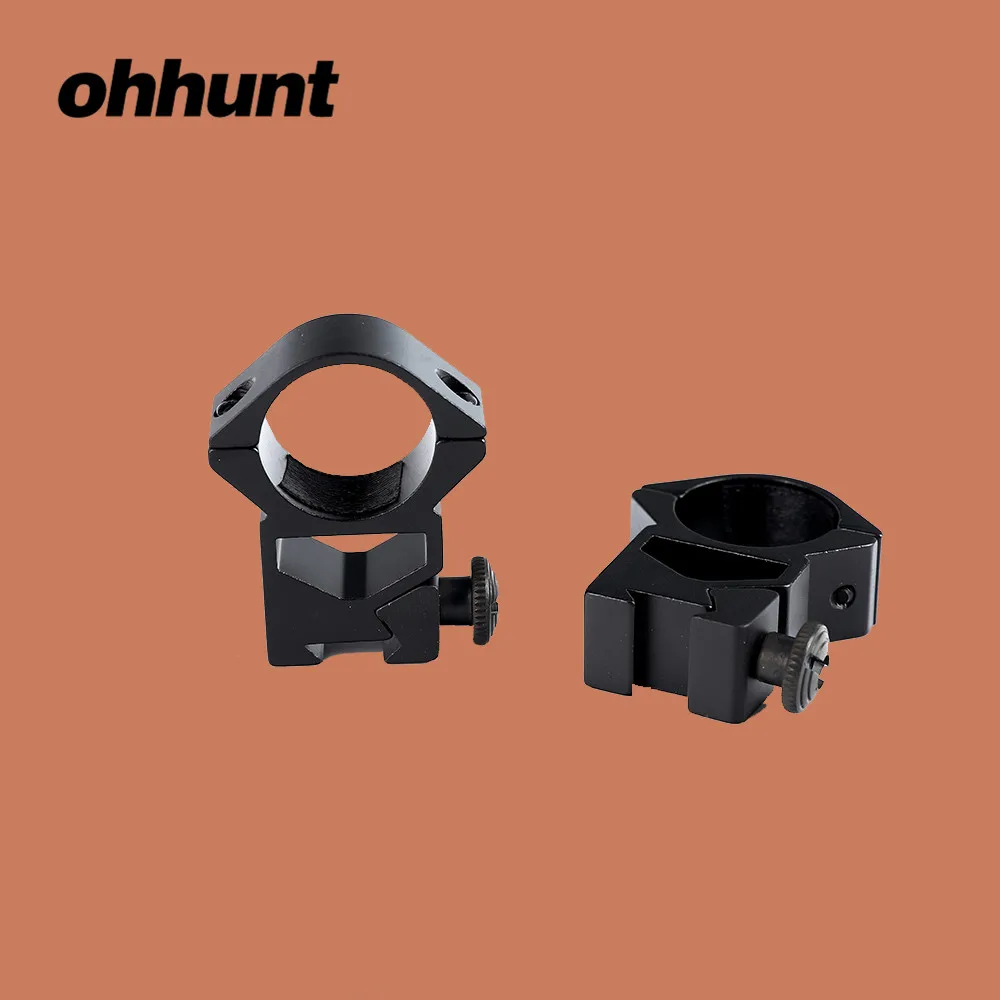 Ohhunt 1 пара тактические оптические прицелы дюймов крепление кольца ласточкин