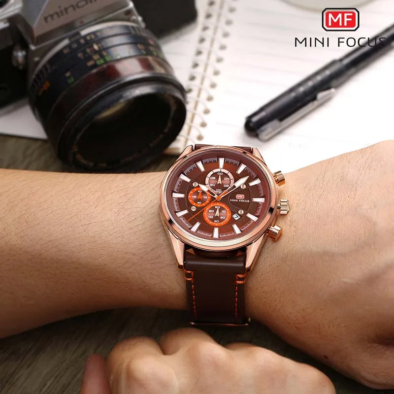 

Fashion Casual Mens Watches Analog Date Clock Leather Business Quartz-Watch Men Military Sport Wristwatch Relogio Masculino