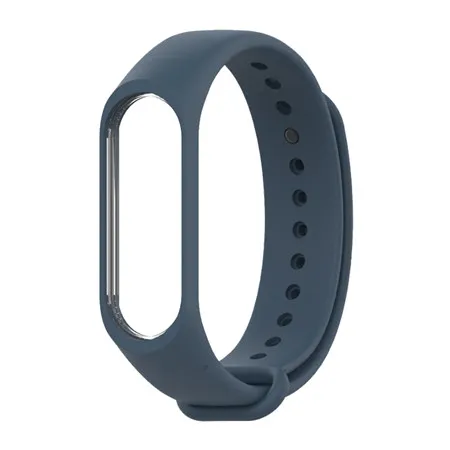 Dark Blur Браслет для Xiaomi mi band 4 3 спортивный ремешок силиконовый ремешок для mi band 3 умные аксессуары mi band 4 Correa mi band 3 band 4 - Цвет: Dark Blur