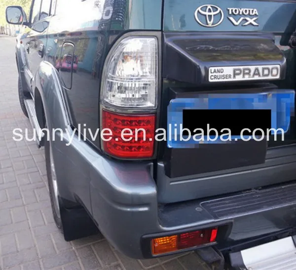 Для TOYOTA Prado FJ90 LC90 светодиодный задний фонарь 1998 2003 года красный белый цвет|tail lamp|led