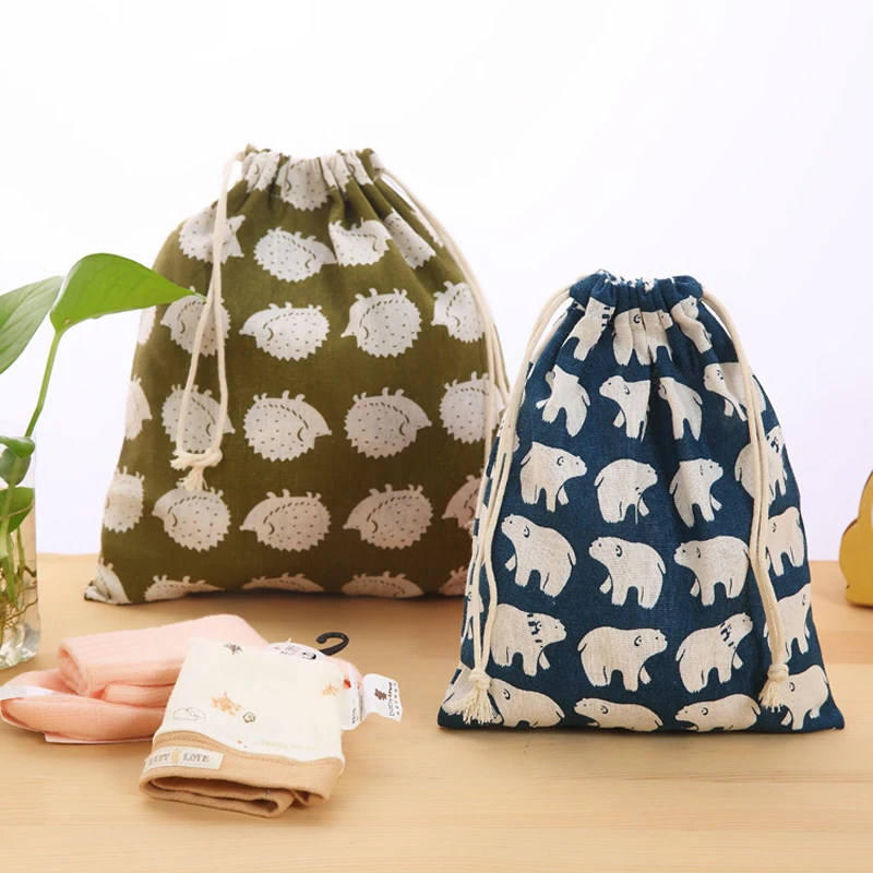 Холщовая Сумка для покупок 45 шт./лот многоразовая Экологически чистая модная