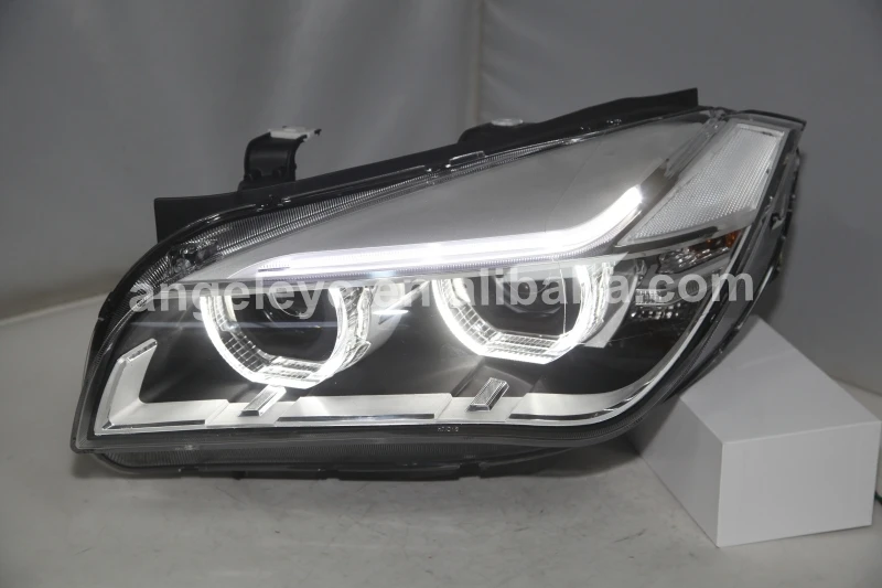 Для BMW X1 E84 Светодиодные ленты Ангельские глазки головной светильник 2009 2014 года