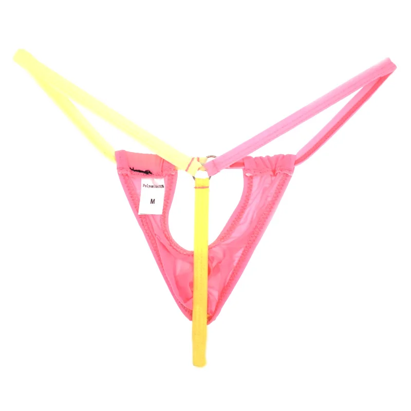 Мужское бикини с Т образной спинкой 2019 сексуальное нейлоновое женское стринги