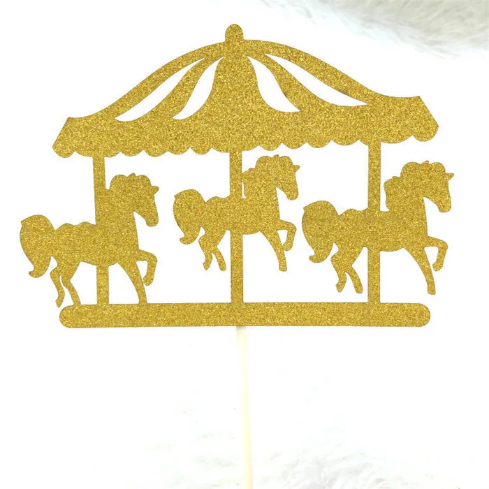 H31 Cake Topper Топпер для торта «С Днем Рождения» аксессуары для украшения дома Топпер для торта украшение торта на день рождения Babyshower девушка Топпер для кекса - Цвет: H31 Cake Topper