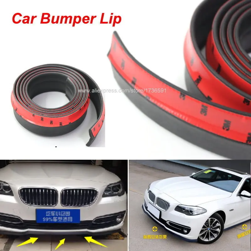 

Car Front Lip Side Skirt Body Trim Bumper Lips For BMW X1 X3 X5 M3 E30 E36 E39 E46 E87 E90 E91 E92 E93 Body Kit Strip Tapes