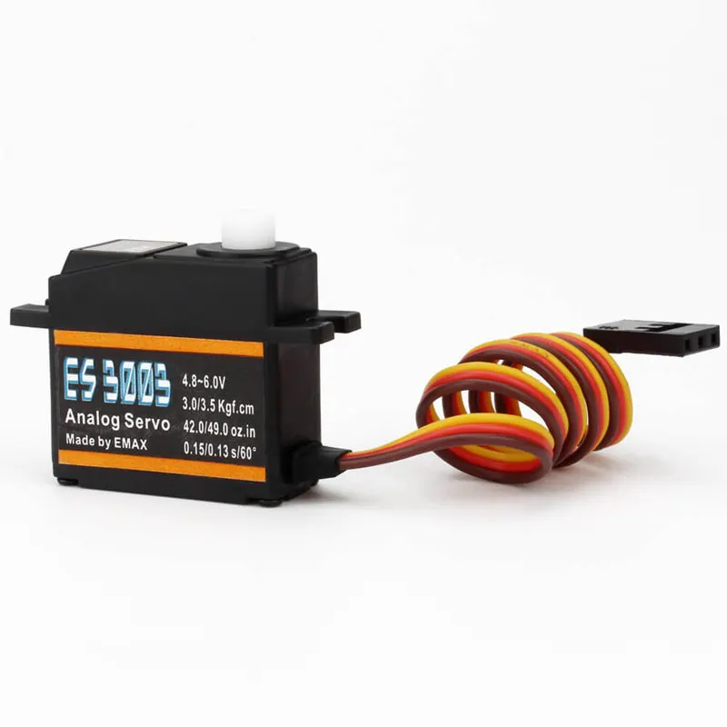 FATJAY Emax ES3003 цифровой сервопривод 17g для радиоуправляемого автомобиля|Детали и