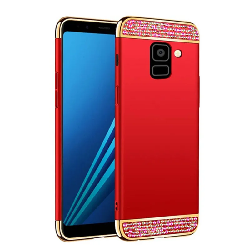 Чехлы со стразами для Samsung Galaxy J4 J6 J8 A6 A8 PLUS 2018 A5 A3 A7 J3 J5 J7 2017 S8 S9 plus note 9 8 A9 star lite