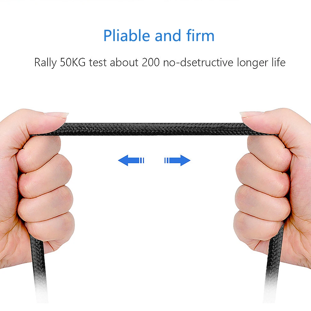 1 м 2 м 3 м usb type-C кабель для xiaomi red mi note 7 USB-C для быстрой зарядки мобильного телефона type-C кабель для samsung Galaxy S9 S8 Plus