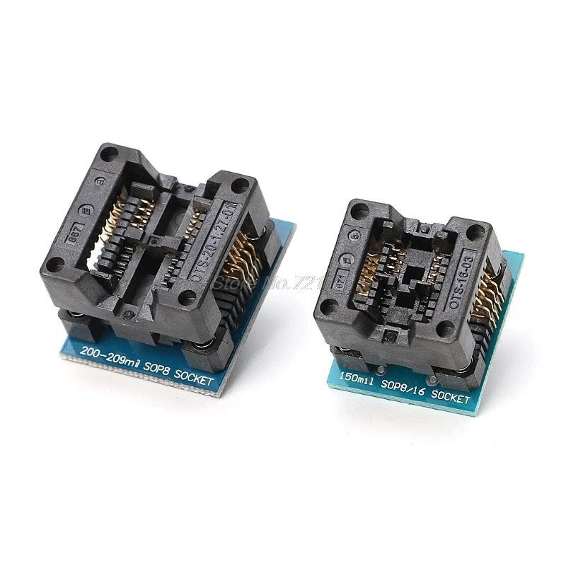 3 шт. SOP16 К DIP8 адаптер + SOP8 IC программатор гнездо Oct18 Прямая поставка и