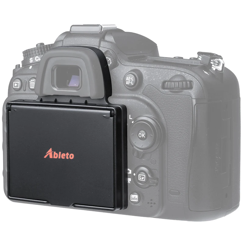 

Ableto LCD Screen Protector Pop-up sun Shade lcd Hood Shield Cover for Mirrorless Digital CAMERA FOR nikon D7100 D7200 camera