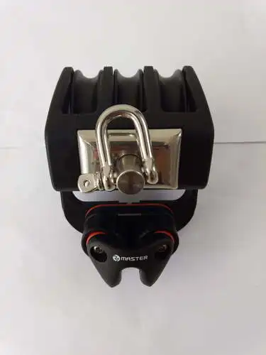 Фурнитура для парусника 72 мм 2 5/6 дюймов тройная поворотная скоба угол Becket Fairlead