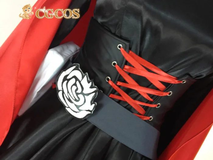 CGCOS Бесплатная доставка Косплей Костюм RWBY Рубиновый Красный трейлер новый в