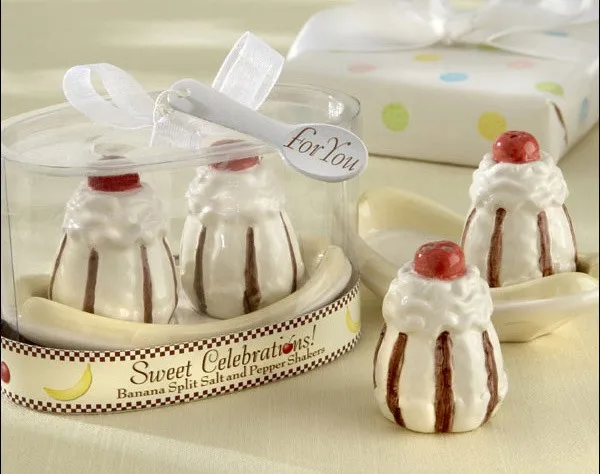 100 компл./лот = 200 шт./лот свадьбы пользу &quotSweet торжества!&quot Керамика банан