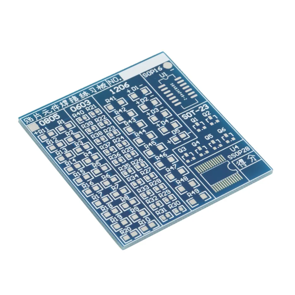 SMT SMD компонент сварки практика PCB платы пайки DIY наборы