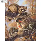 MHD животное полный квадратный круглый горный хрусталь 5d diy Алмазная картина крестиком белка кристальная мозаика набор для украшения дома