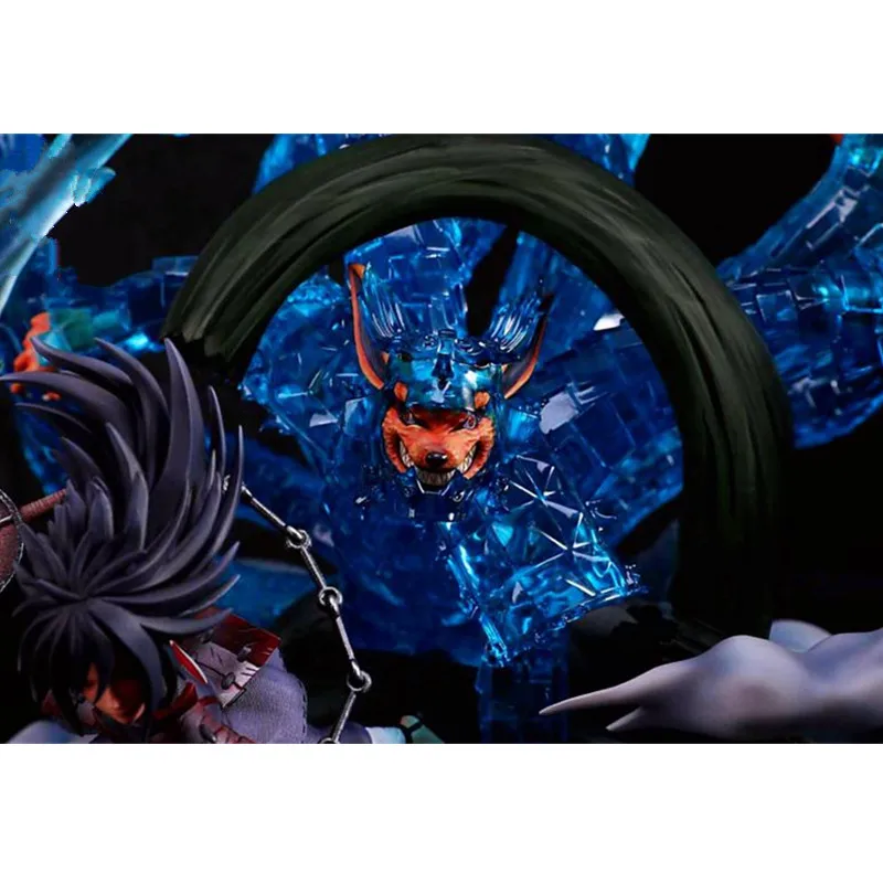 Наруто SD Kurama Susanoo Мадара Учиха GK Смола сцены Статуя Фигурка Коллекция Модель игрушки X675