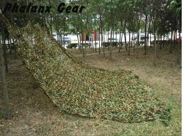 Большой размер 3*4 м камуфляжная сетка камуфляж для охота кемпинг Военная