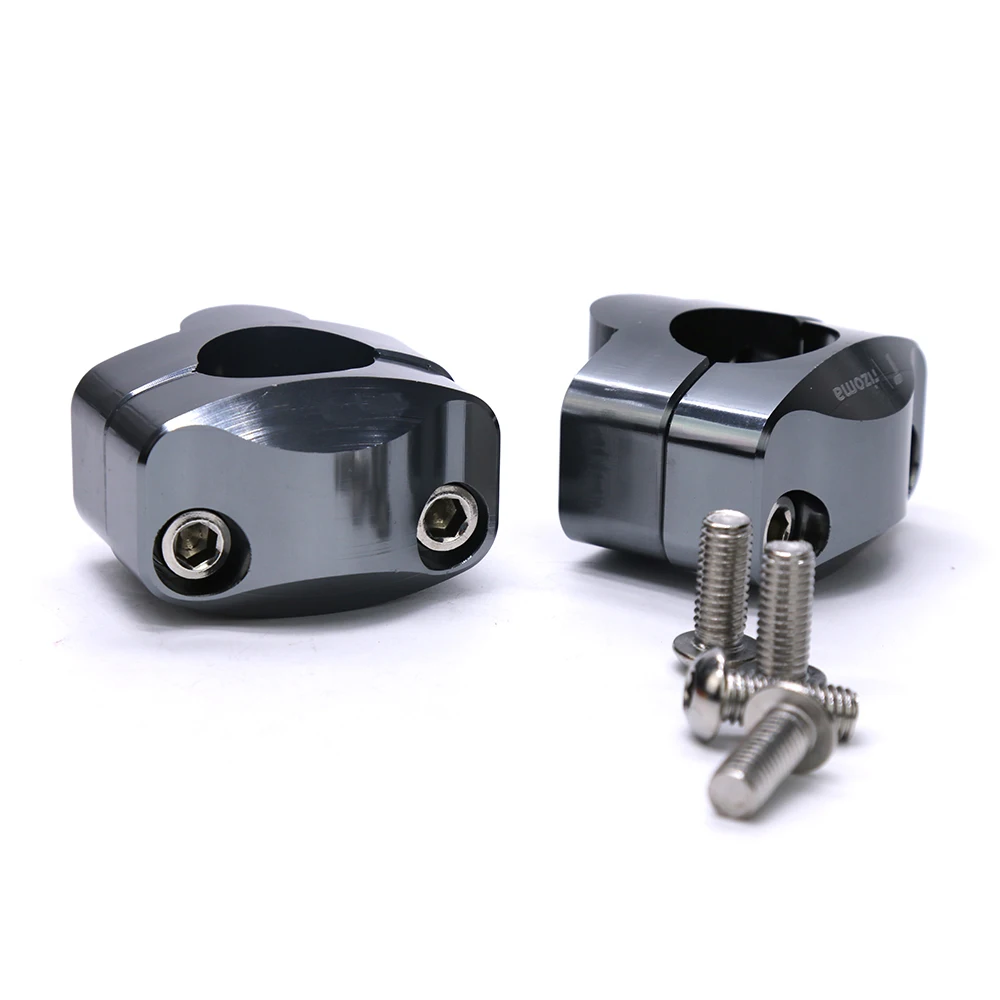 Мотоциклетные аксессуары руль руля зажимы для 1 1/4 'Ƈ/8 мм Fat Bar Kawasaki Yamaha Suzuki Honda|bar