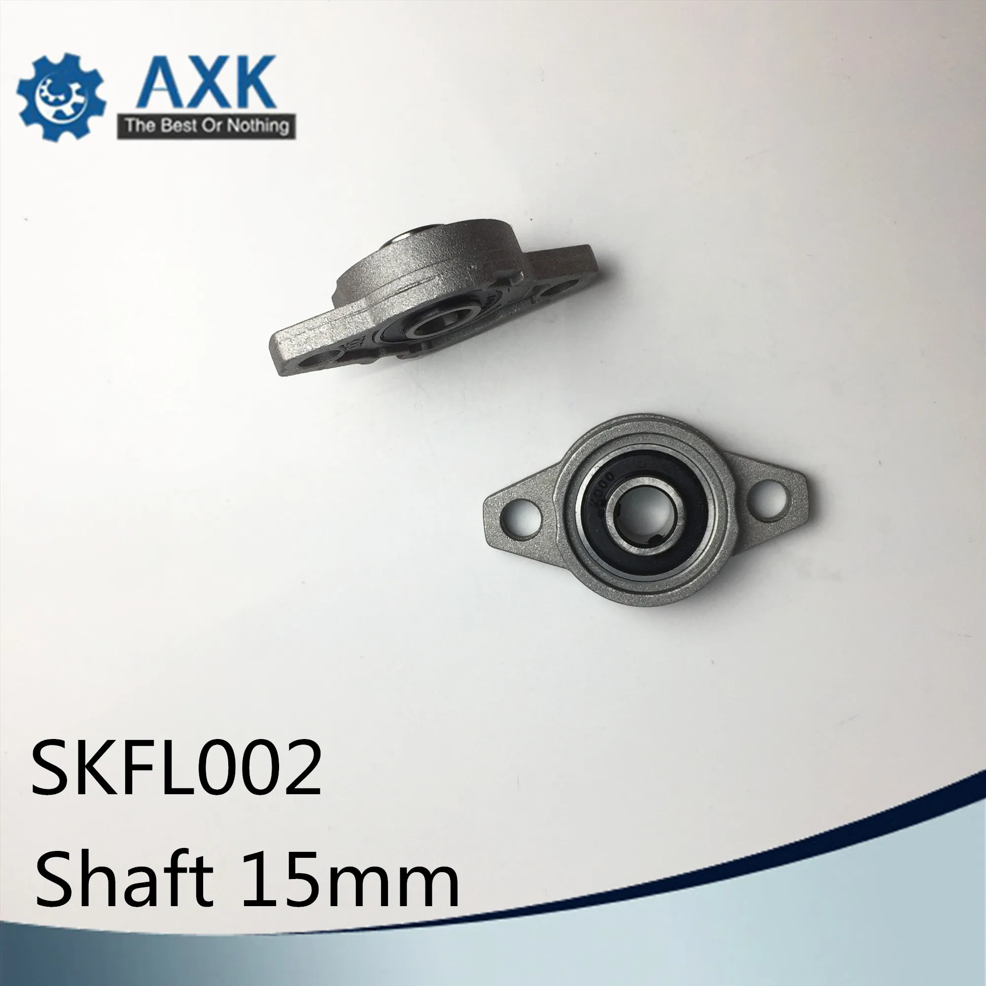SKFL002 опорный вал 15 мм (1 шт.) SSKFL002 блок из нержавеющей стали S KFL002 опоры AB|Подшипники|