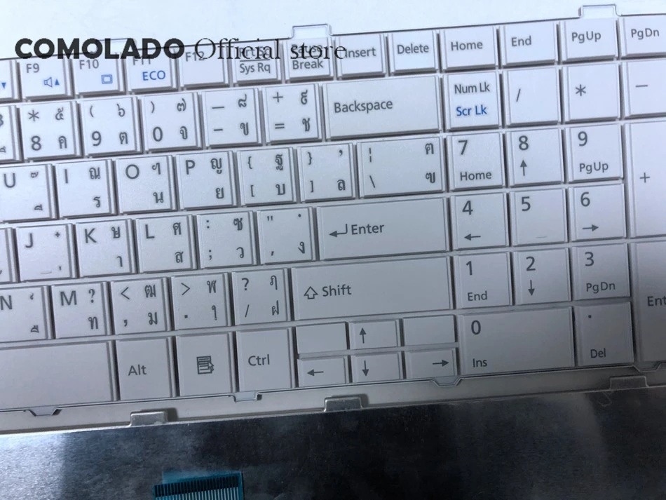 TI Thailand White Laptop Keyboard For Fujitsu Lifebook A530 AH530 A531 NH751 Layout | Компьютеры и офис