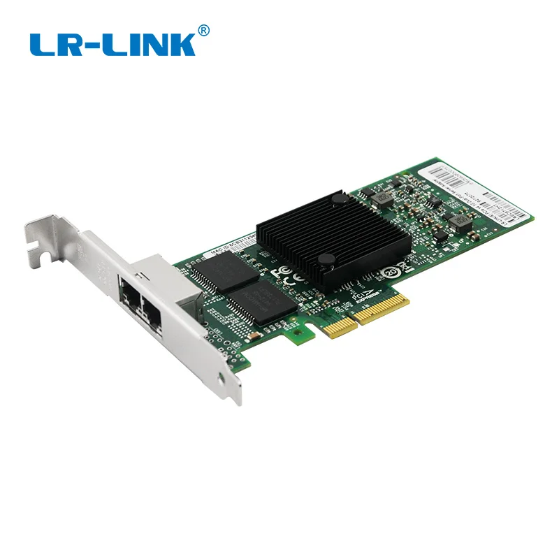

Сетевой адаптер LR-LINK 9722PT, 1 Гбит/с, RJ45, PCI-Express, Intel I350-T2