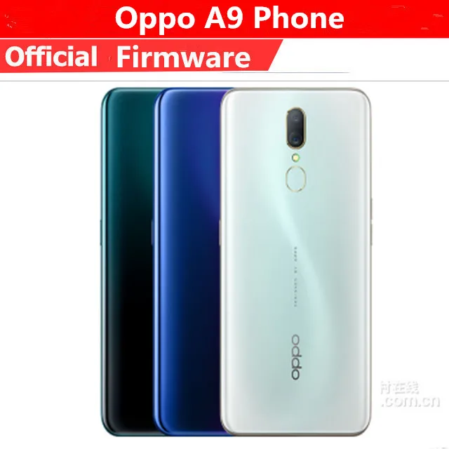DHL Быстрая смартфон Oppo A9 MTK6771 Helio P70 Android 9,0 6,5" 2340X1080 6 Гб ram 128 ГБ rom 16,0 Мп отпечаток пальца