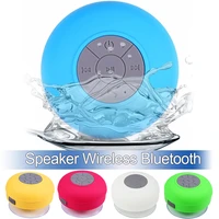 mini bluetooth speaker portable handsfree waterproof wireless speakers bathroom stereo subwoofer music loudspeaker with suction