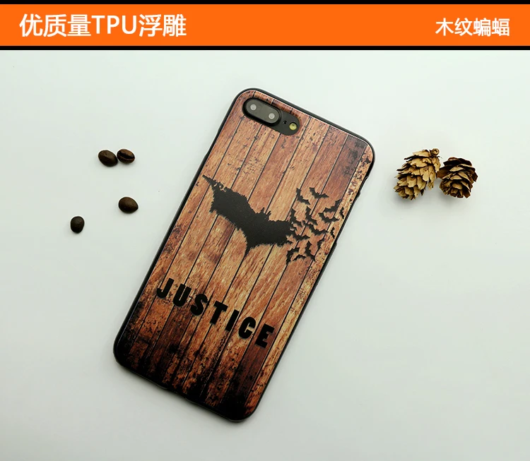 Чехол для телефона серии Wood Relief мягкий чехол из ТПУ с рисунком IPhone 5/6/6s/6plus/6s