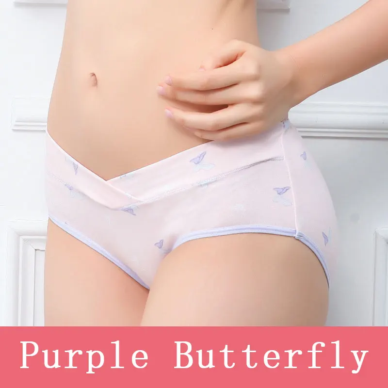 Purple Butterfly 12 цветов, бюстгальтер для кормящих мам, нижнее Белье для беременных женщин, хлопковый бюстгальтер для беременных, бюстгальтер для грудного вскармливания, нижнее белье - Цвет: Purple Butterfly
